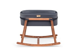 Hanah Home Hier Cuna Negro y Roble